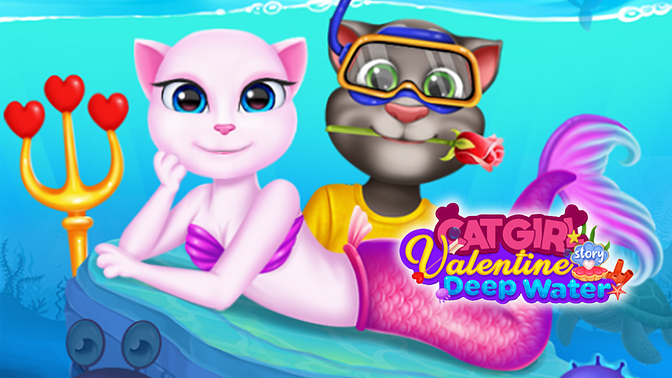 Cat Girl Valentine Story Deep Sea