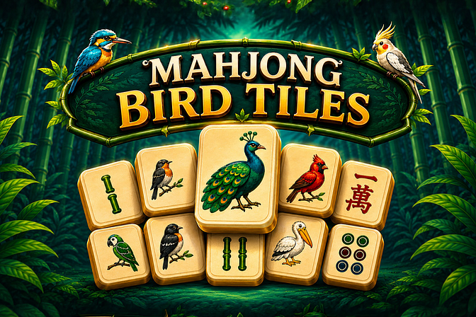 Mahjong Bird Tiles