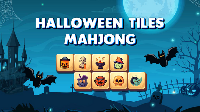 Halloween Tiles Mahjong