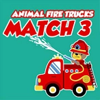 Animal Fire Trucks Match 3