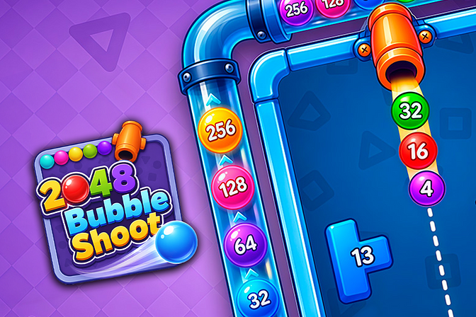 2048 Bubble Shoot