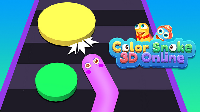 Color Snake 3D Online