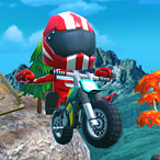 Crazy 2 Player Moto Racing