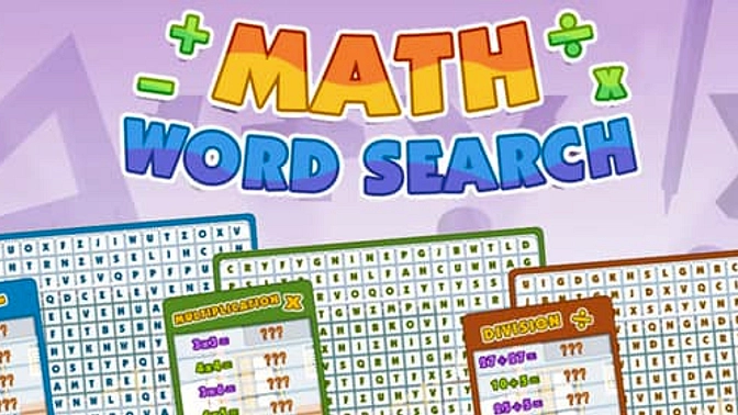 Math Word Search