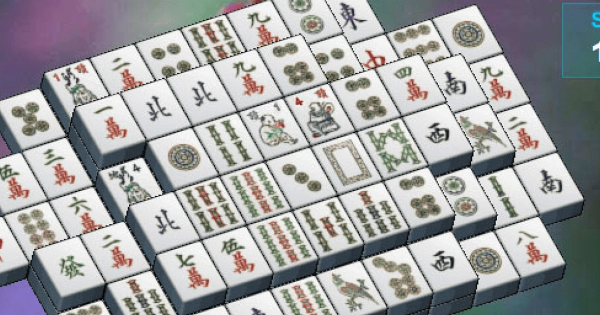 Mahjong Solitaire Spiele 🕹️ Spiele auf Spiele123